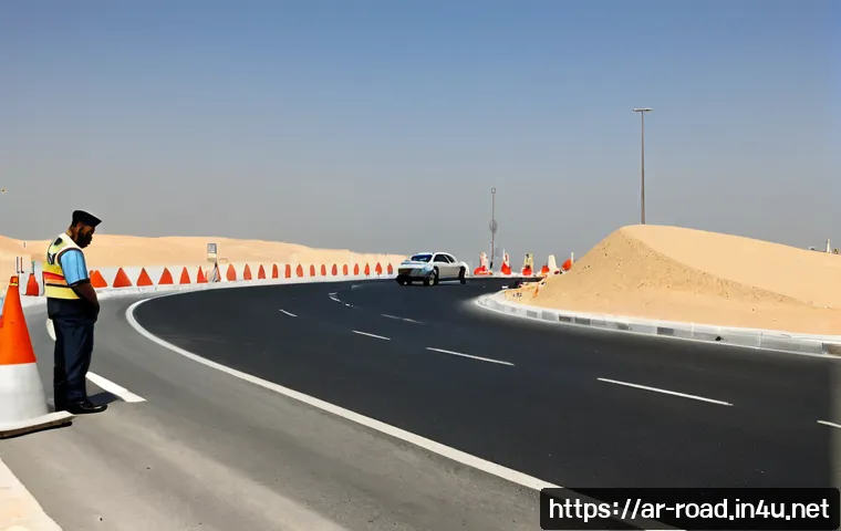 도로교통사 실무 과정에서의 문제 해결 사례 - Photorealistic road traffic authority workshop in a modern Arab city, a Middle Eastern traffic engin...